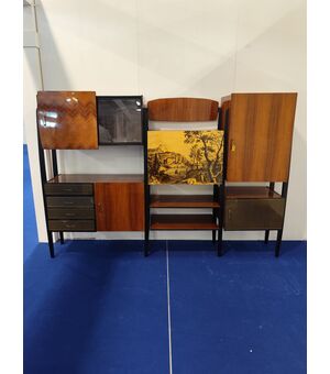 Parete attrezzata anni 60