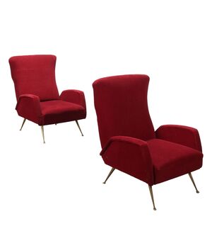 Coppia di Poltrone Anni 50