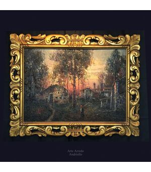 Dipinto olio su tela firmato Giorgio Marcon