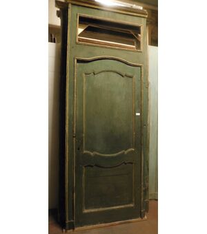pts521 n.4 doors with eighteenth century frame, mis. max h 285 x 106 cm width     