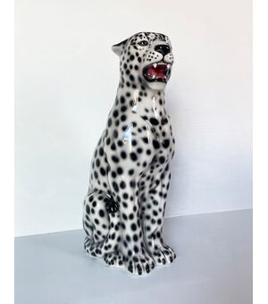 Ghepardo bianco '90 - Ceramica