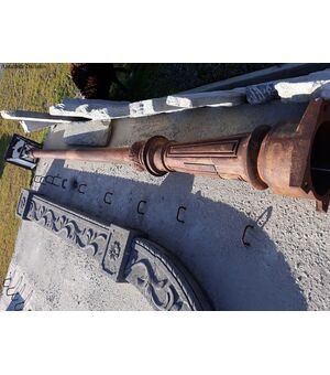 Cast iron lamppost     