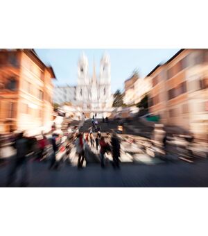  "Blurred Rome" 60x90cm- Foto su Alluminio- Sofia Venturini Del Greco 