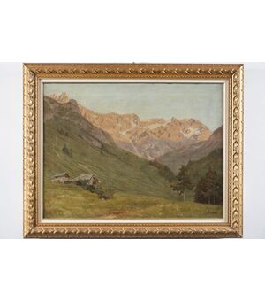 Pietro Leidi, Paesaggio montano