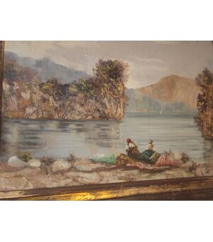 paesaggio di lago