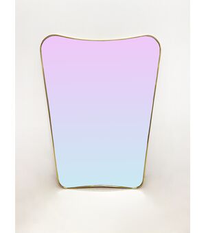 Specchio in ottone - Vintage anni '70 (2pz)