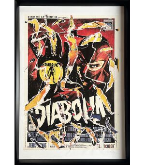 Diabolik - Mimmo Rotella (1918-2006)