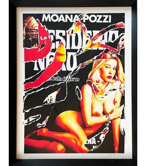 Desiderio nero - Mimmo Rotella (1918-2006)