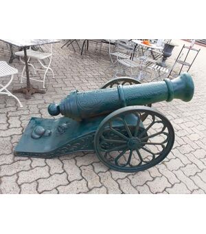 Cast iron cannon     