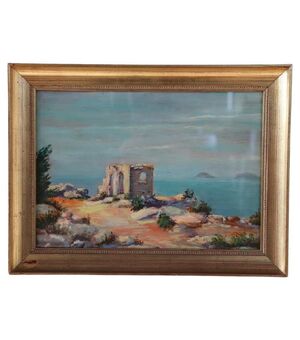 Dipinto olio su tavola, firmato, secolo XX PREZZO TRATTABILE 