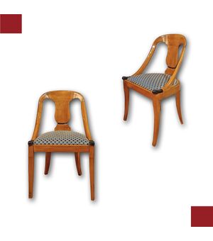 POLTRONCINE CARLO X IN NOCE PRIMA META’ DEL XIX SECOLO 