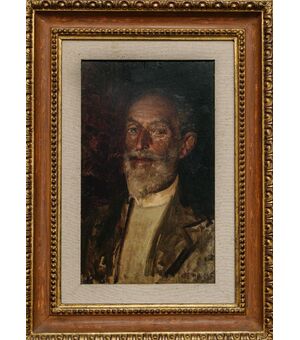 Portrait of the painter Nandor Thuroczy - Gaetano Esposito     
