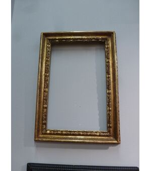 Golden frame half &#39;700 55x33 cm     