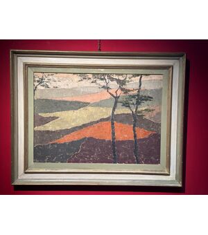 Pippo Rizzo olio su tela