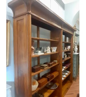 Grande libreria in rovere