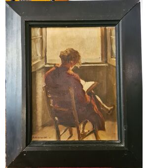 ANACLETO MARGOTTI “Donna seduta 50” 