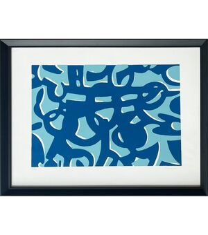 "La ricerca del colore (Blu)" - Carla Accardi (1924-2014)