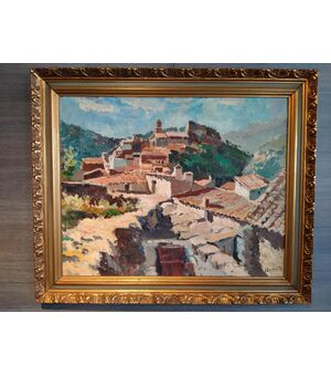 Olio su tela del XX secolo spagnolo