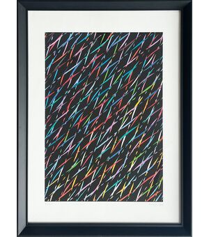 “Night Fall” - Piero Dorazio (1927 - 2005)