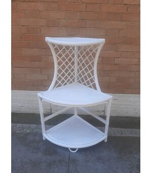 ANGOLIERA IN BAMBOO ANNI 70 CON TRE RIPIANI