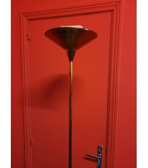 Lampada da terra in ottone  Relco Milano anni '70