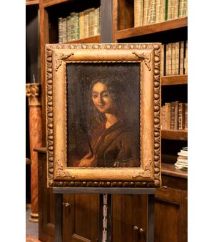 pan283 - dipinto che raffigura Santa Caterina d'Alessandria, cm l 56 x h 70 