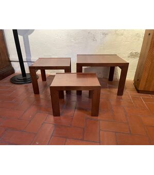 Tavolini 777, di Afra e Tobia Scarpa per Cassina, 1960/69