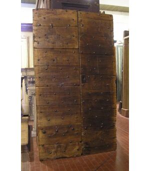 antique door with nails (ptcr251) mis. 123 xh 214
