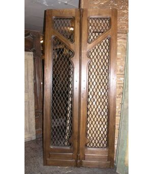 ptci342 entrance door with iron grill