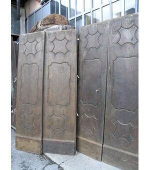 pts329 n. 3 chestnut doors mis. 116 xh 224 from rest.