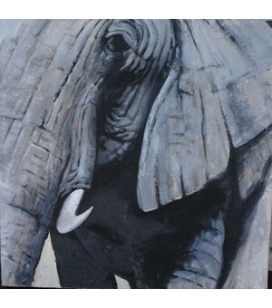 Dipinto Contemporaneo "Elefante"