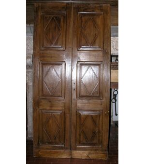 pti433 door from inside walnut size. h 205 x 102 cm.width.