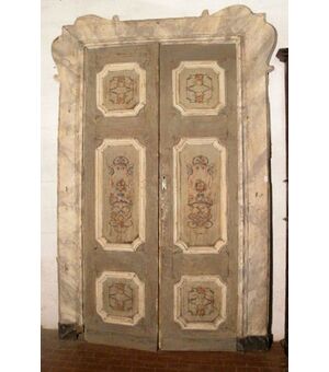 ptl320 lacquered door with frame, mis. max 250 cm x 165cm