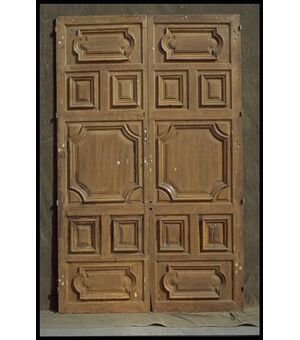 ptn106 Piedmont oak door with door on the right side mis ep 700: L.cm.172 x H.cm.282