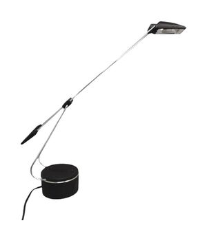 1970s Stunning Halogen Table Lamp by Gabriele Basilico for Alva-Line, Model "Modo". Made In Italy