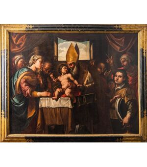 Circoncisione di Gesù - 195 x 124 - prima metà del XVII secolo Attr. Ferrau Fenzoni (1562-1645)