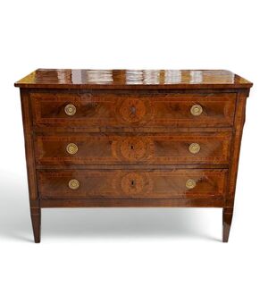 CASSETTONE LASTRONATO - LOMBARDIA  - LUIGI XVI