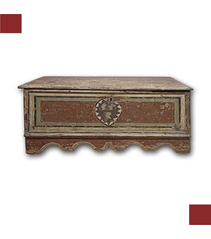 PAINTED CHEST, SECOND HALF OF THE 17TH CENTURY