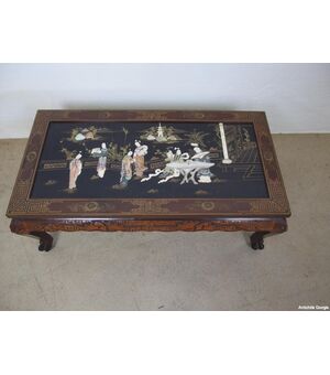 TAVOLINO DA SALOTTO BASSO LACCATO CINA