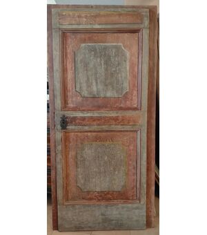 Porta umbra dipinta inizio XVIII secolo