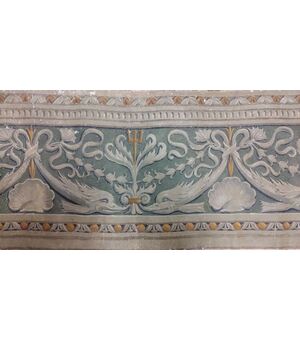 Boiserie dipinte su tela seconda metà XVIII secolo