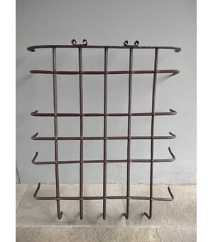 Grata di finestra piemontese XVII secolo