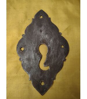 Bocchetta barocchetto in ferro forgiato