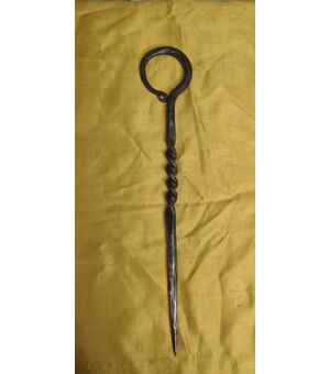 Scartocciatoio in ferro forgiato di grandi dimensioni