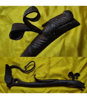 Saltarello zoomorfo di carro agricolo emiliano XVIII secolo