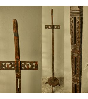 Splendida conocchia calabrese policroma