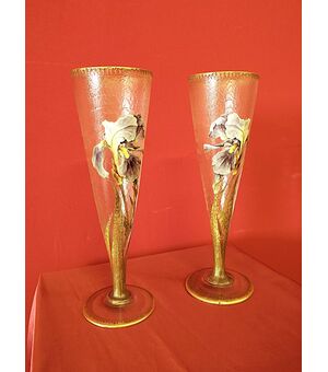 Coppia Vasi Art Nouveau