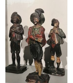 3 pitocchi del '700 in cirmolo