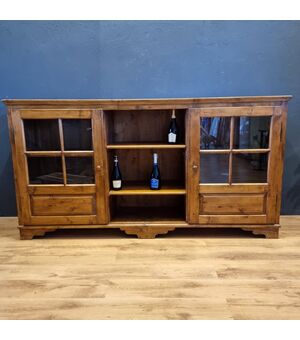 Intrigante Credenza dispensa in noce  dell’800