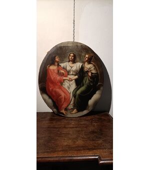 Le tre virtù teologali - Imperiale Gramatica (1599-1634) - XVII secolo - olio su tela